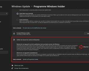 Windows 11 : comment quitter le programme Insider et utiliser la version finale?