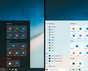 ​Officiel : Microsoft montre le « nouveau » Menu Démarrer de Windows 10