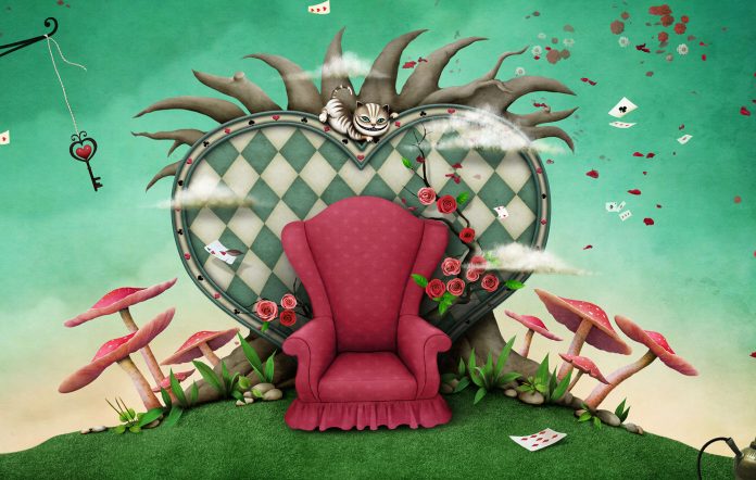 Concept image for 'Alice In Wonderland', unrelated to AI-generated film trailer