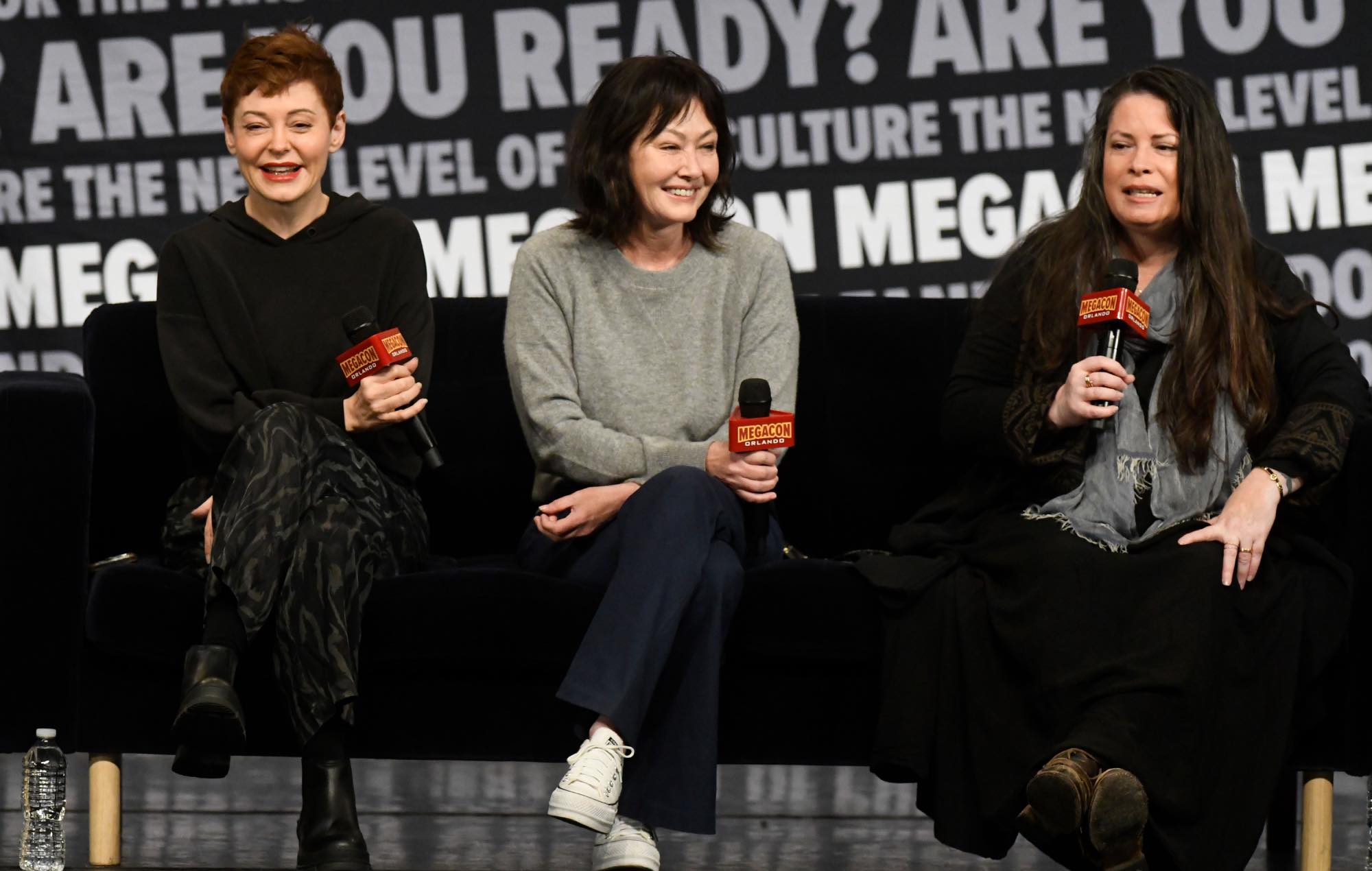 Rose McGowan, Shannen Doherty and Holly Marie Combs 