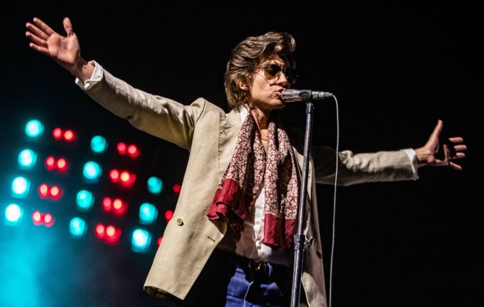 Alex Turner of Arctic Monkeys performs on stage at Ziggo Dome, Amsterdam, Netherlands 5th May 2023.