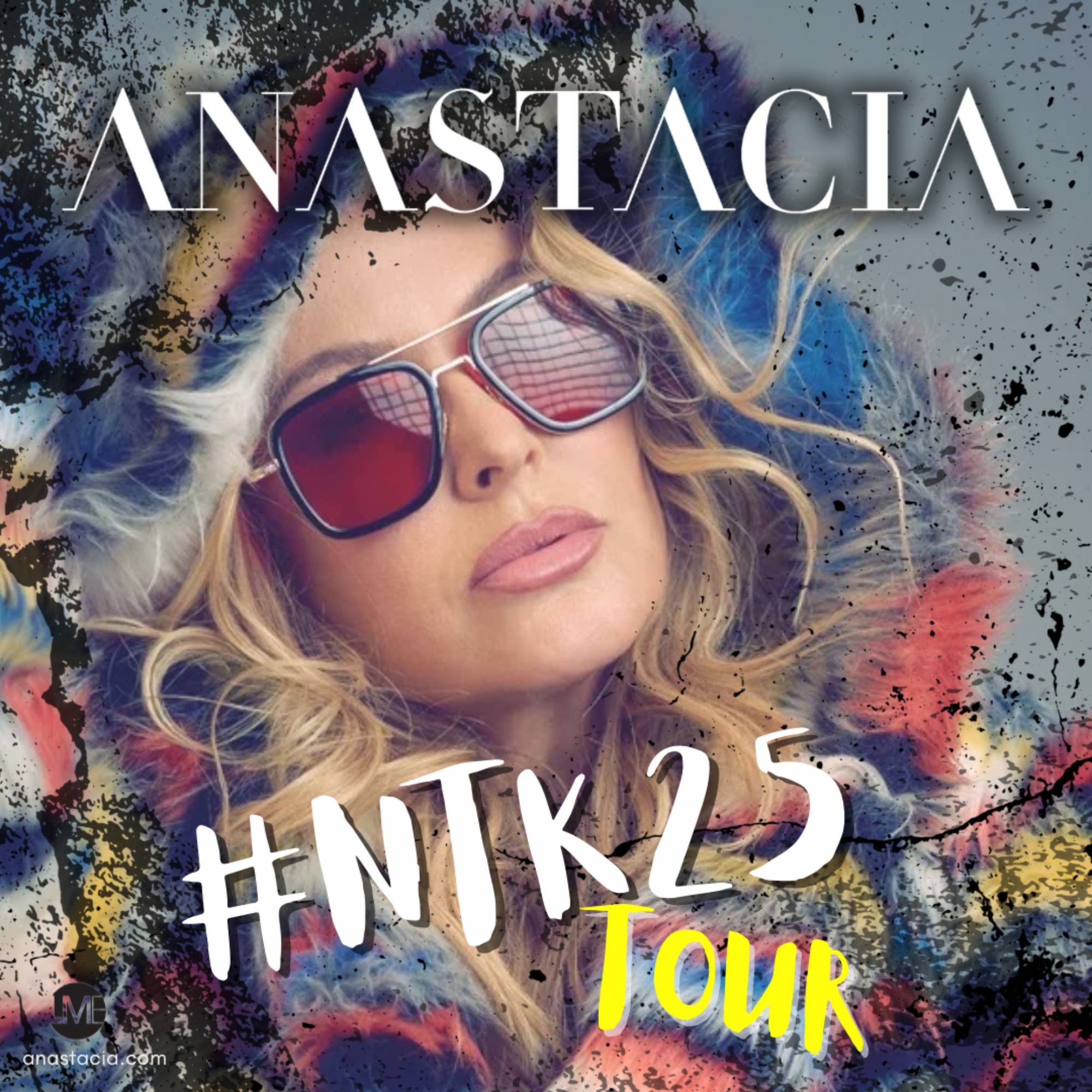 Anastacia 'Not Thank Kind' 2025 UK and European tour poster. Credit PRESS