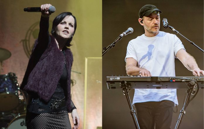 Dolores O'Riordan and Iain Cook