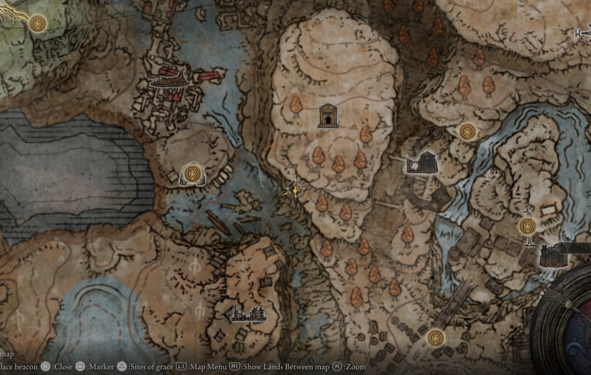 Elden Ring Shadow of the Erdtree DLC Painting Locations: The map image can be seen