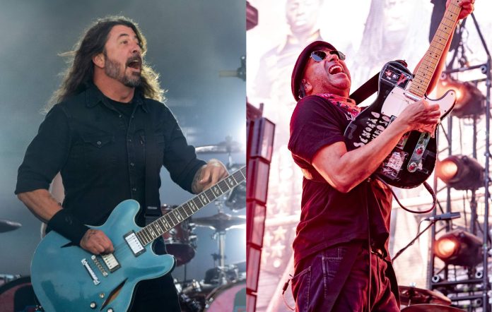 Dave Grohl and Tom Morello