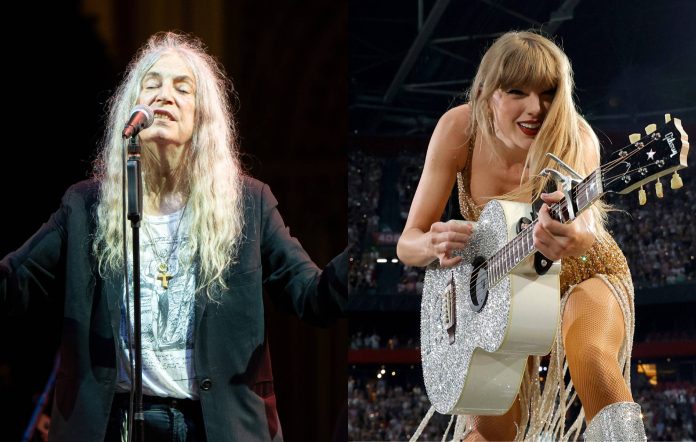 Patti Smith and Taylor Swift