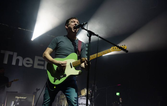 Tom Clarke of The Enemy Performing at O2 Academy Bournemouth on October 07, 2022 in Bournemouth, England. (Photo by Mark Holloway/Redferns)