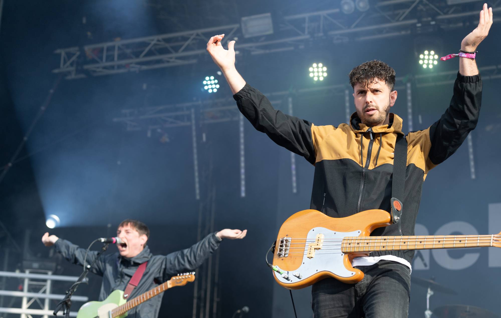 Tom Clarke and Andy Hopkins of The Enemy perform on stage on the third day of the TRNSMT Festival 2023 at Glasgow Green on July 09, 2023 in Glasgow, Scotland. (Photo by Roberto Ricciuti/Redferns)
