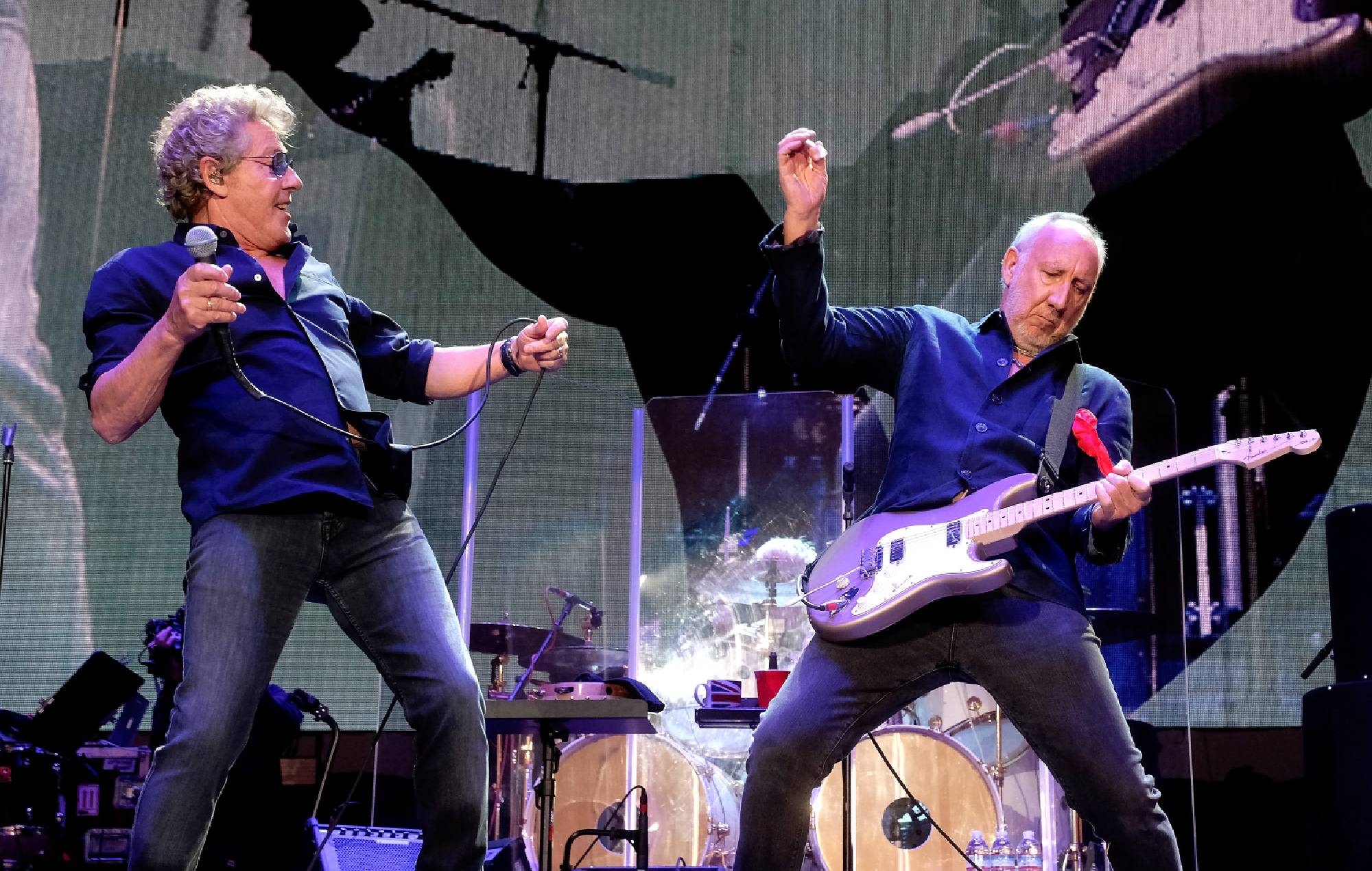 Roger Daltrey and Pete Townshend