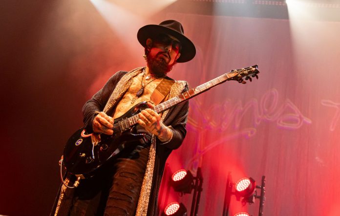 Dave Navarro of Jane's Addiction performs in 2024