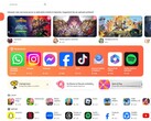 Aptoide App Store im Internet (Bild: Screenshot des Autors)