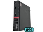 Das Lenovo ThinkCentre M715q mit dem AMD Ryzen 5 2400GE ist wieder unter die 100-Euro-Marke gerutscht (Bildquelle: RAM-Koenig)