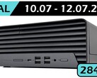 Der HP EliteDesk 805 G6 Mini-PC mit dem vergleichsweise starken AMD Ryzen 5 Pro 4650G gibts aktuell für nur 284 Euro (Bildquelle: RAM-Koenig)