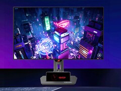 Asus bietet jetzt einen W-OLED-Monitor mit glänzendem Finish an. (Bild: Asus)