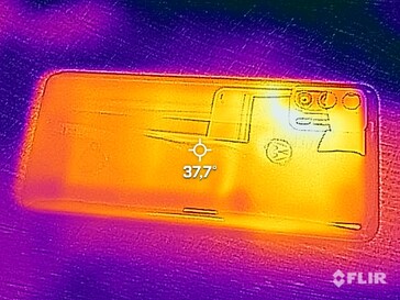 Heatmap Rückseite