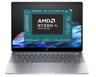 Der AMD Ryzen AI 9 HX 375 feiert im HP OmniBook Ultra sein Debüt. (Bildquelle: HP / AMD, bearbeitet)