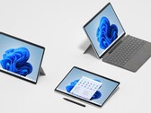 Das Microsoft Surface Pro 8 startet mit nur 128 GB Speicher und 8 GB RAM. (Bild: Microsoft)