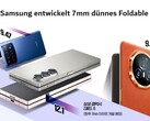 Samsung entwickelt offenbar ein 7mm dünnes Foldable. In diesem Herbst soll noch das Galaxy Z Fold6 Ultra aka Galaxy Z Fold6 Slim launchen. (Bildquelle: Naver News, editiert)