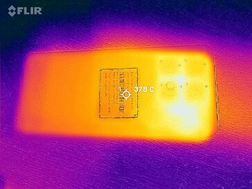 Heatmap Rückseite