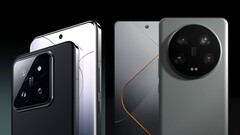 Das Xiaomi 14 dürfte in Europa deutlich teurer als das Xiaomi 13 starten, das Xiaomi 14 Ultra soll auch als Titan-Version erhältlich sein. (Bild: Xiaomi, Big Model King DMV, editiert)