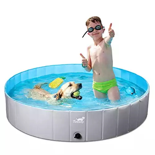 Toozey Portable PVC Pool for Kids and Dogs