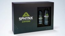 Nvidia Sphynx Ampere shower set packaging with the deodorant and shower gel in the open window