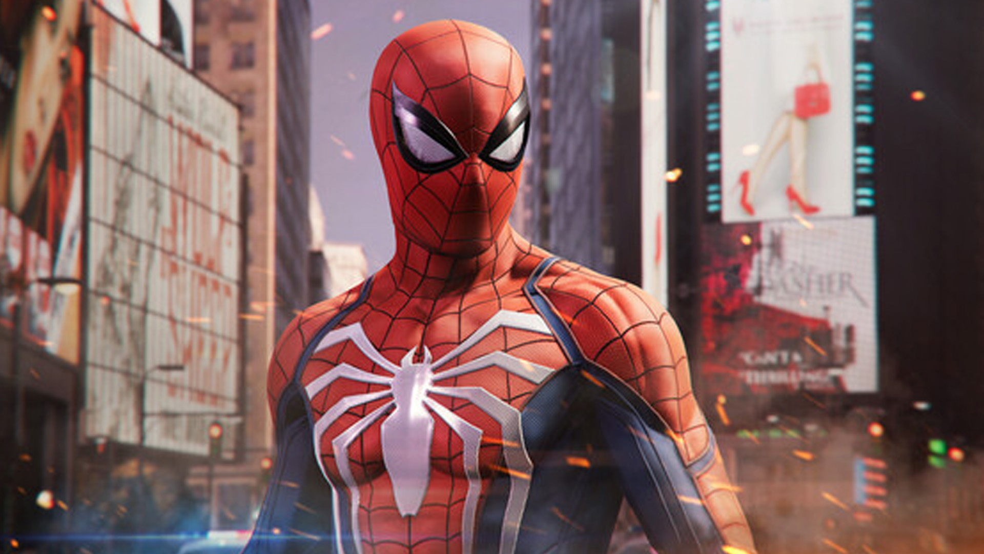 An image of Spider-Man from Marvel's Spider-Man Remastered.