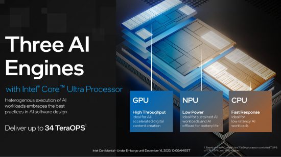 Intel Core Ultra Meteor Lake AI