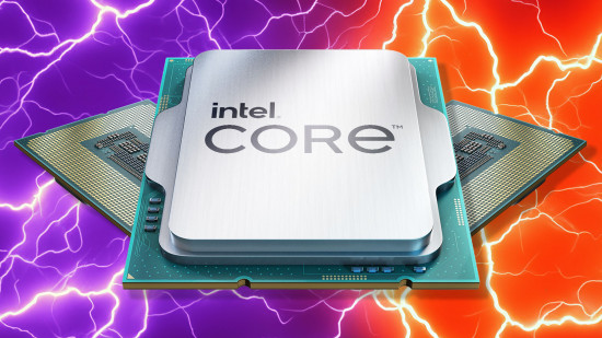 Intel Arrow Lake guide: Core CPU on lightning background