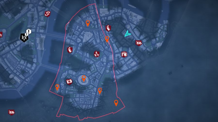 Watch Dogs Legion Lambeth map