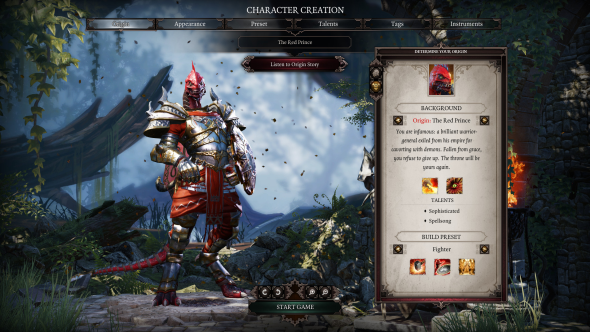 Divinity: Original Sin 2 Red Prince