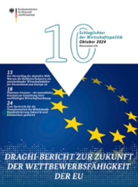 Titelbild der Publikation "Schlaglichter der Wirtschaftspolitik"