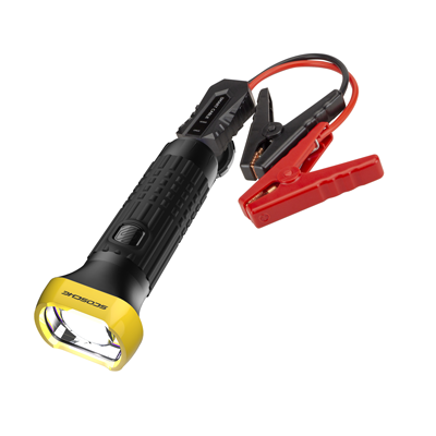 image of new flashlight jump starter