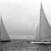 Endeavour and Rainbow  1934 