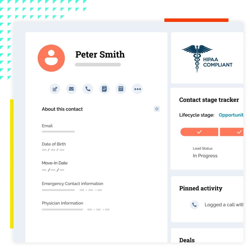 HIPAA-Compliant Patient Profile in HubSpot