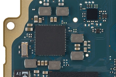 Circuit board featuring winding inductors