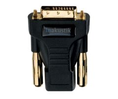 Inakustik HDMI (F) - DVI (M) Adapter