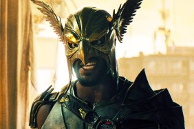 Aldis Hodge as Hawkman in 2022's Black Adam.