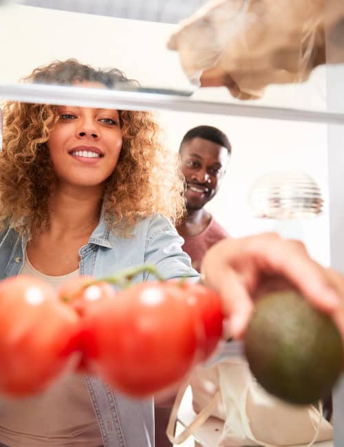 How To Store Produce: Fighting Food Waste With Fresh Fruits & Vegetables Image by Monkey Business Images #howtostoreproduce #howtoproperlystoreproduce #howtokeepproducefresh #howtokeepfruitfresh #makeproducelastlonger #sustainablejungle