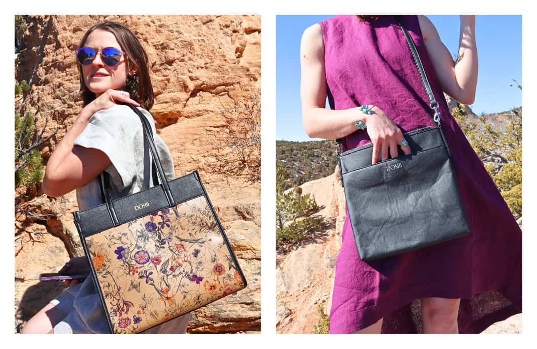 9 Sustainable Bags & Purses To Keep Your Essentials On Hand(bag) Images by Sustainable Jungle #sustainablebags #sustainablepurses #sustainablehandbags #ecofriendlybags #ecofriendlypurses #ecofriendlyhandbags #sustainablejungle