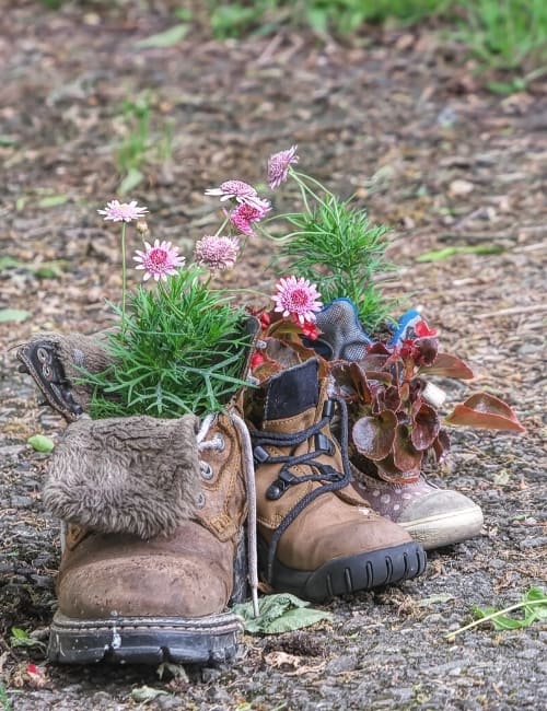 From Worn In to Worn Out: What To Do With Old Shoes #whattodowitholdshoes #whattodowitholdwonroutshoes #ideasforoldshoes #sustainablejungle Image by jkootek via Getty Images Pro on Canva Pro