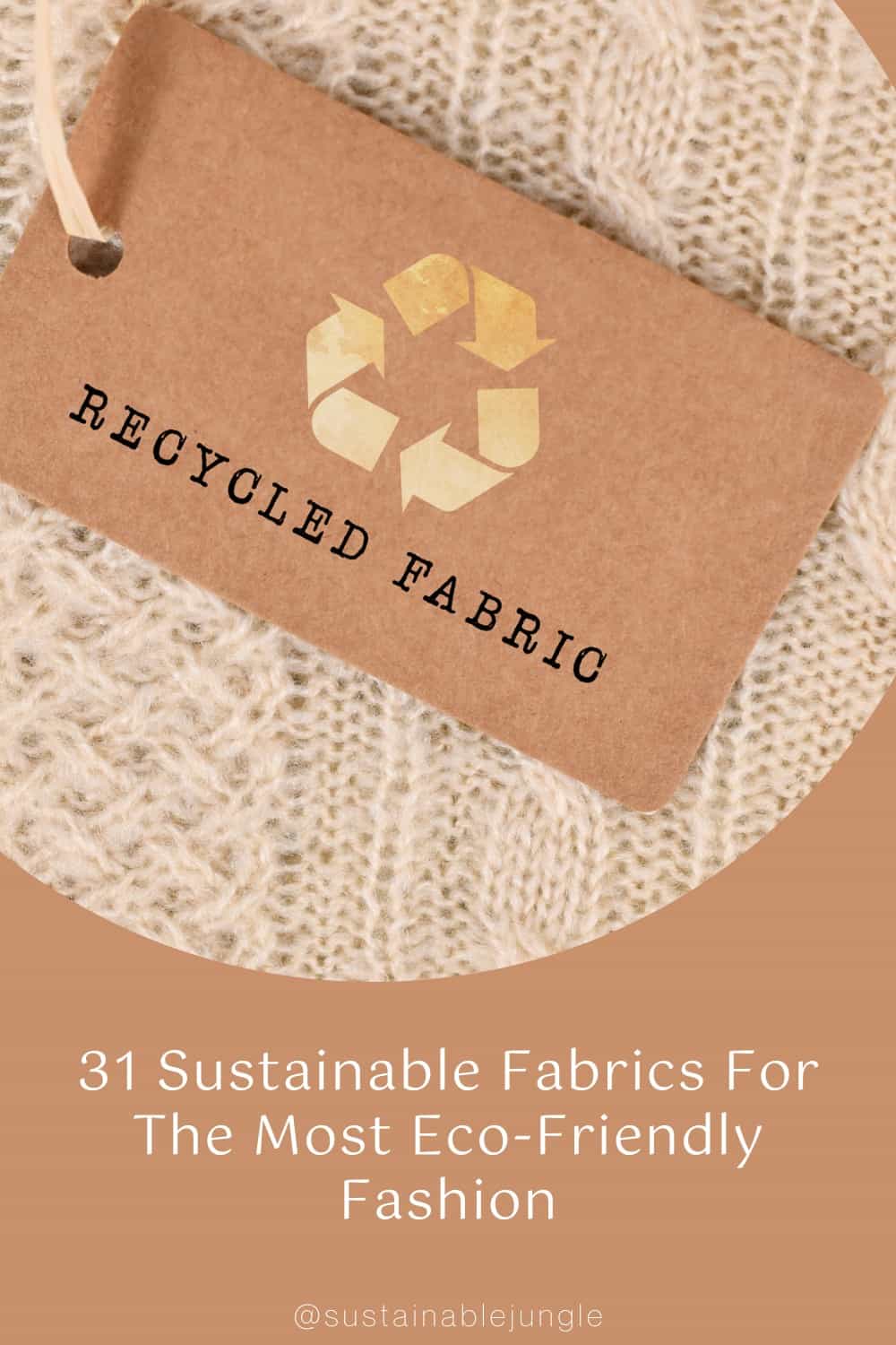 31 Sustainable Fabrics For The Most Eco-Friendly Fashion #sustainablefabrics #listofsustainablefabrics #whatarethebestsustainablefabrics #sustainablefabricsforclothing #ecofriendlyfabrics #mostecofriendlyfabrics #sustainablejungle Image by Firn from Firn via Canva Pro