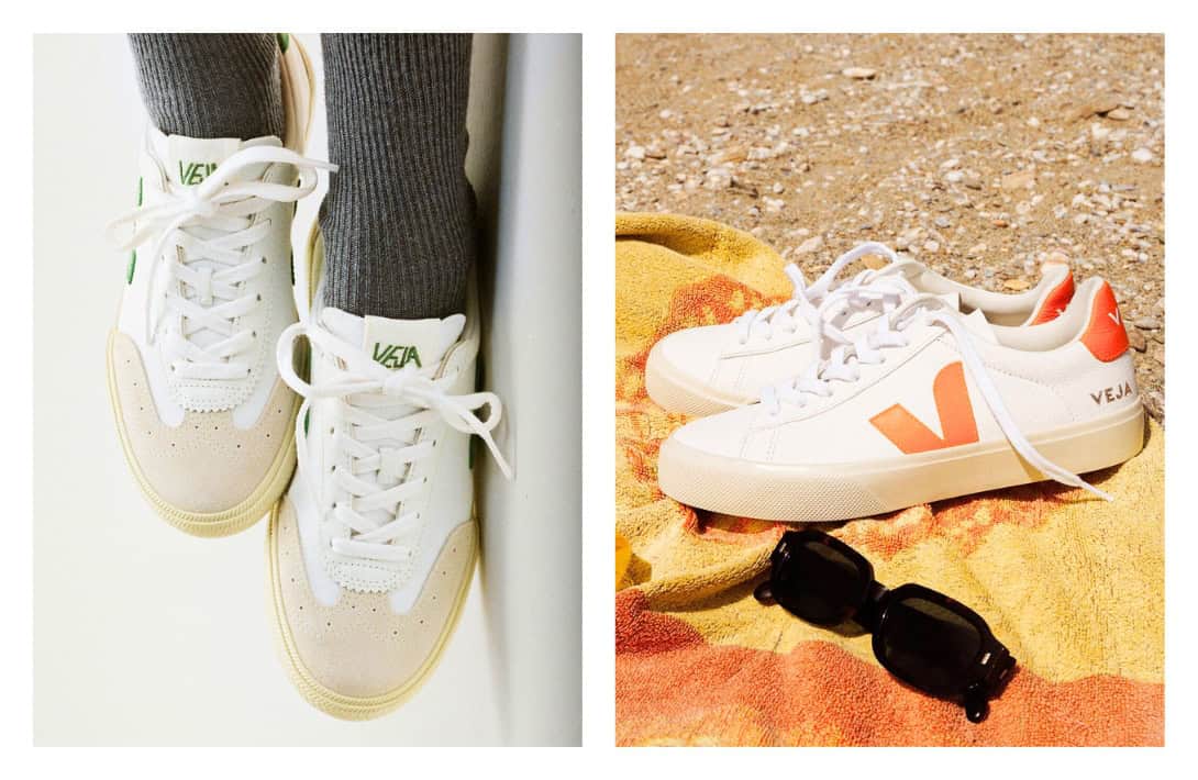 9 Sustainable Sneakers For Ethical Runs & Sustainable Strolls Images by VEJA #sustainablesneakers #ethicalsneakers #sustainablesneakerbrands #ecofriendlysneakers #ethicalsneakers #sustainabletennisshoes #sustainablejungle