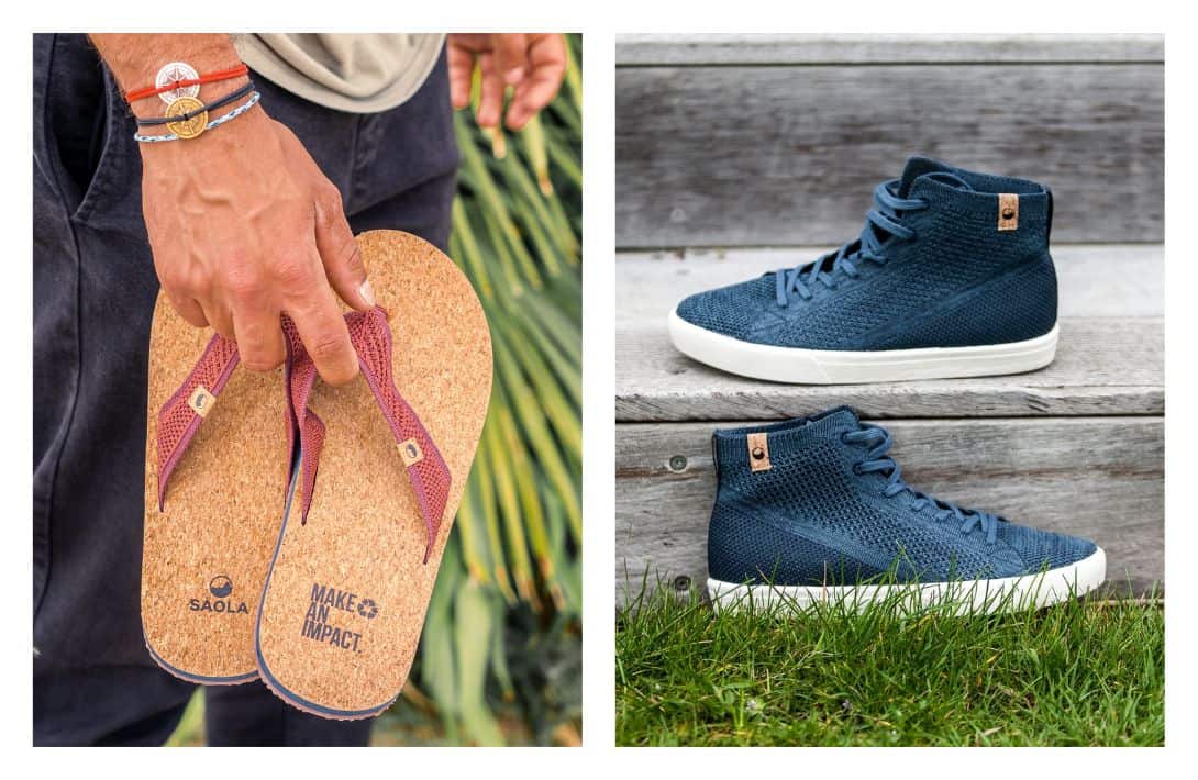 11 Recycled Shoe Brands Swapping New Materials For Old Images by SAOLA #recycledshoes #shoesmadeofrecycledplastic #recycledplasticshoes #recycledshoebrands #recycledmaterialshoes #shoesmadefromrecycledmaterials #sustainablejungle