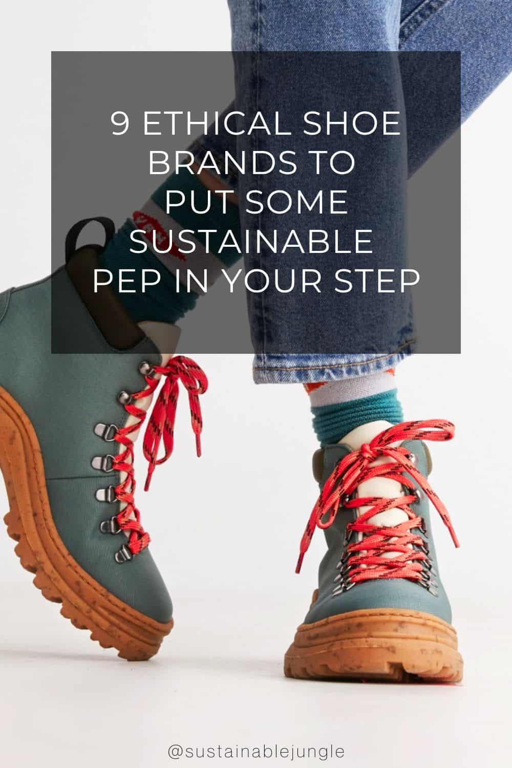 9 Ethical Shoe Brands To Put Some Sustainable Pep In Your Step Image by Thesus #ethicalshoebrands #ethicalshoes #bestethicalshoes #sustainableethicalshoes #ethicallymadeshoes #ethicalfootwear #sustainablejungle