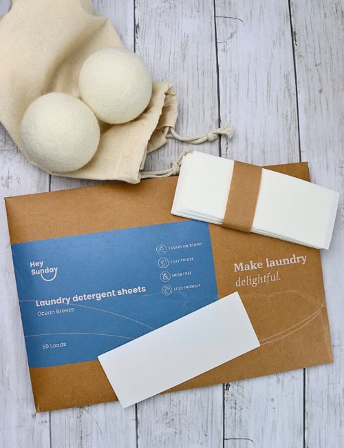 Make Laundry Day A Breeze With The 7 Best Laundry Detergent Sheets Image by Sustainable Jungle #bestlaundrydetergentsheets #bestlaundrysheets #laundrydetergentsheetsreviews #bestnontoxiclaundrysheets #laundrysoapsheets #sustainablejungle