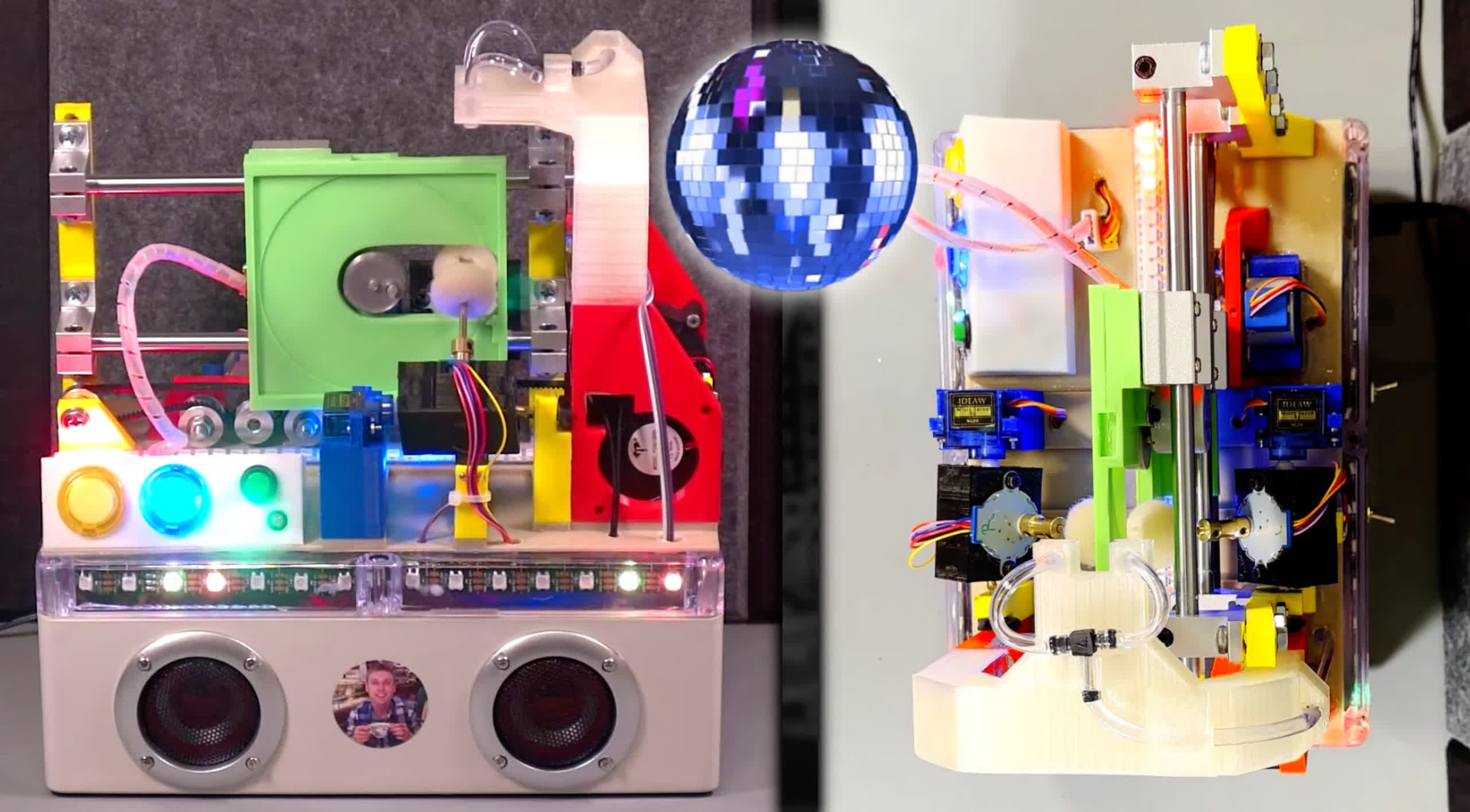 A car wash for floppy disks: This crazy machine entertains you while it cleans