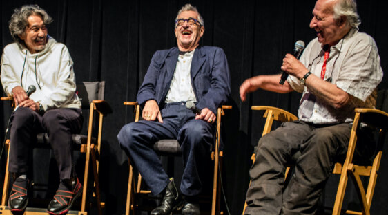 Kôji Yakusho, TFF 50 Silver Medallion Tributee Wim Wenders and Werner Herzog