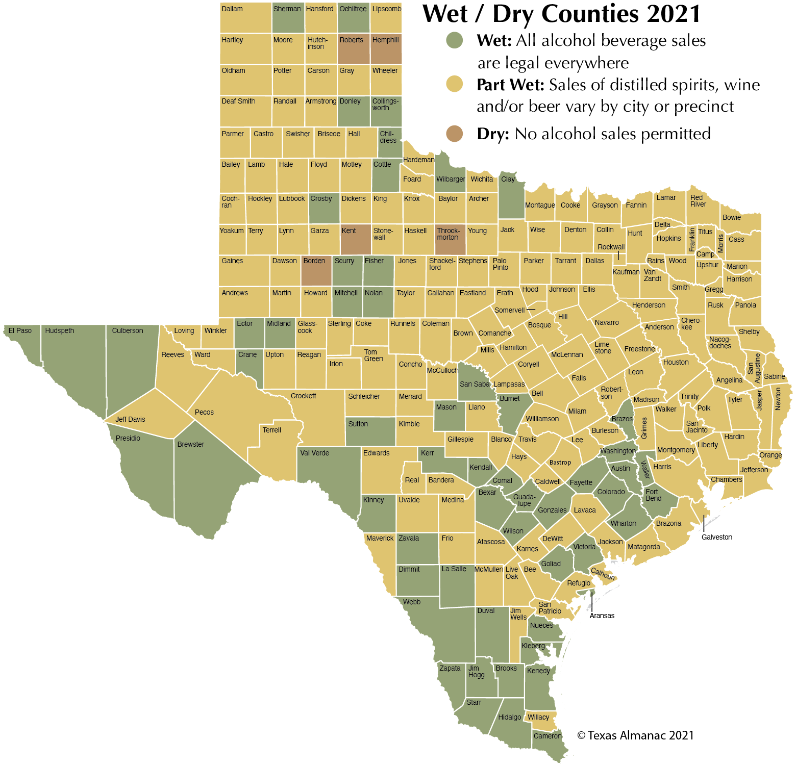 Local Option Map