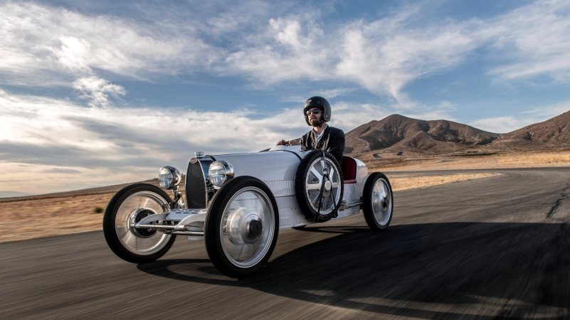 The New Bugatti Baby II Mini Car Dares You to Doubt a $71K Go-Kart Is Worth It